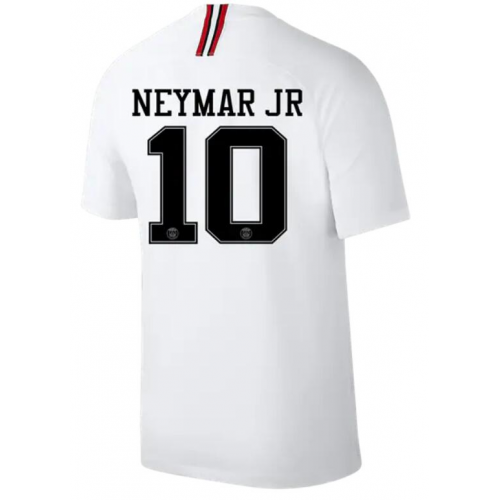 Neymar JR #10 PSG 18/19 3rd White Soccer Jersey Shirt